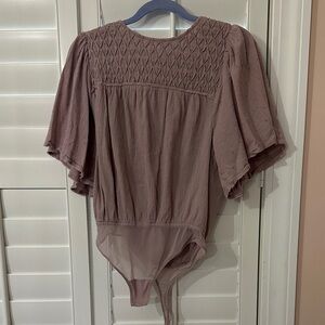 Elegant Mauve Women's Top
